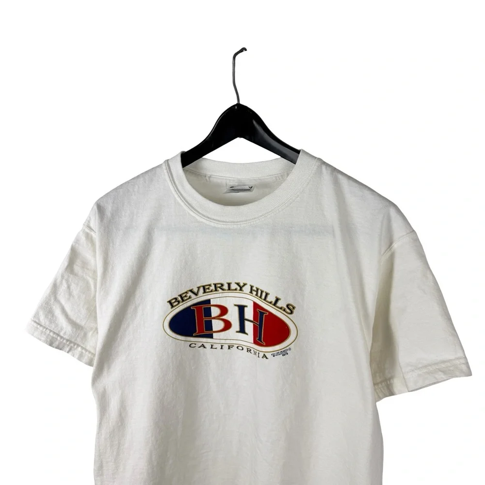 Vintage 2000s Beverly Hills California Tourist Vacation Graphic Shirt Size M